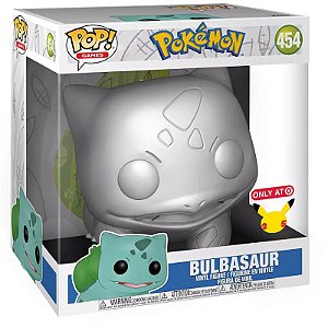 Funko Pop! Games Pokemon Bulbasaur 454 Exclusivo 10 Polegadas