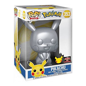 Funko Pop! Games Pokemon Pikachu 353 Exclusivo 10 Polegadas