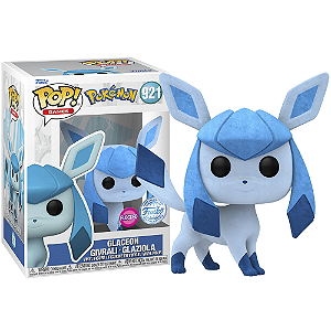 Funko Pop! Games Pokemon Glaceon 921 Exclusivo Flocked