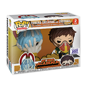 Funko Pop! Animation My Hero Academia Tomura Shigaraki And Overhaul 2 Pack Exclusivo