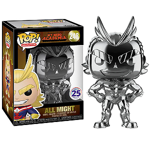 Funko Pop! Animation My Hero Academia All Might 248 Exclusivo Silver