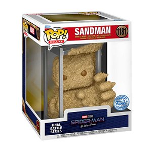 Funko Pop! Deluxe Heroes Homem Aranha / Spider Man Sandman 1181 Exclusivo