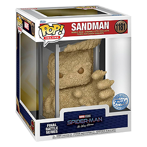 Funko Pop! Deluxe Marvel Homem Aranha / Spider Man Sandman 1181 Exclusivo