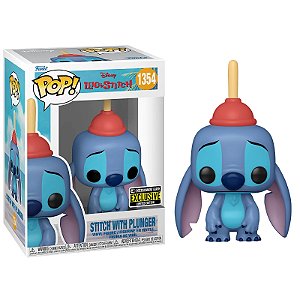 Funko Pop! Disney Lilo & Stitch Stitch With Plunger 1354 Exclusivo