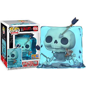 Funko Pop! Games Dungeons & Dragons Gelatinous Cube 914 Exclusivo Glow