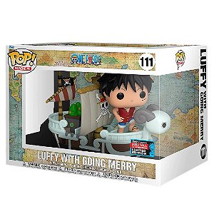 Funko Pop! One Piece Luffy With Going Merry 111 Exclusivo Original - Moça  do Pop - Funko Pop é aqui!