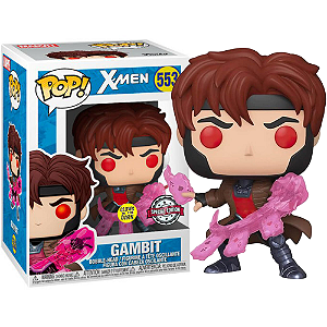 Funko Pop! Marvel X-Men Gambit 553 Exclusivo Glow