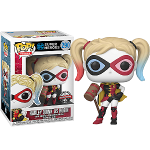 Funko Pop! Dc Comics Arlequina / Harley Quinn As Robin 290 Exclusivo