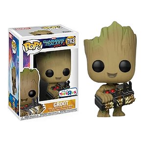 Funko Pop! Filme Marvel Guardiões da Galáxia / Guardians Of The Galaxy Groot 263 Exclusivo