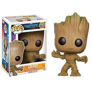 Funko Pop! Marvel Guardians Of The Galaxy Groot 202 Exclusivo