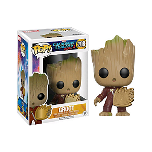 Funko Pop! Filme Marvel Guardiões da Galáxia Groot 208 Exclusivo