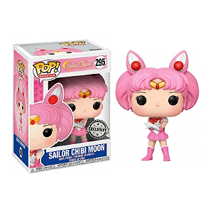 Funko Pop! Animation Sailor Moon Sailor Chibi Moon 295 Exclusivo Glitter