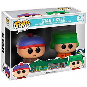 Funko Pop! Animation South Park Stan & Kyle 2 Pack Exclusivo