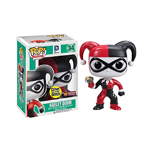 Funko Pop! Dc Comics Arlequina / Harley Quinn 34 Exclusivo Glow