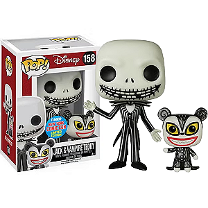 Funko Pop! Disney O Estranho Mundo de Jack & Vampire Teddy 158 Exclusivo