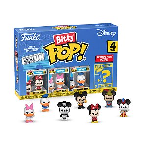 Funko Bitty Pop! Disney 4 Pack Minnie Mouse, Daisy Duck, Donald Duck + Surpresa