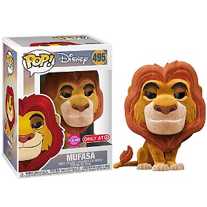 Funko Pop! Filme Disney The Lion King Mufasa 495 Exclusivo Flocked