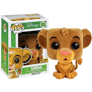 Funko Pop! Disney O Rei Leao Simba 85 Exclusivo Flocked