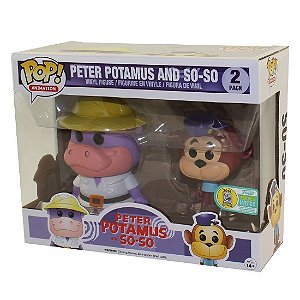 Funko Pop! Animation Hanna Barbera Peter Potamus And So-So 2 Pack Exclusivo