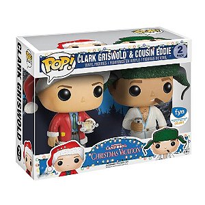 Funko Pop! Movies Christmas Vacation Clark Griswold & Cousin Eddie 2 Pack