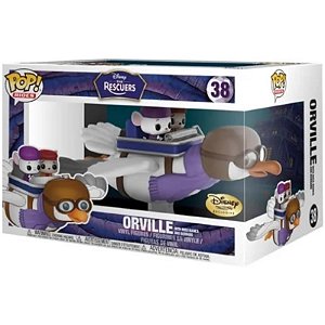 Funko Pop! Filme Disney Os Socorristas Bernardo e Bianca The Rescuers Orville 38 Exclusivo