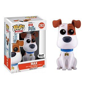 Funko Pop! Movies Pets Max 293 Exclusivo Flocked