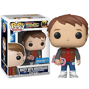 Funko Pop! Filme De Volta Para o Futuro Marty With Hoverboard 964 Exclusivo