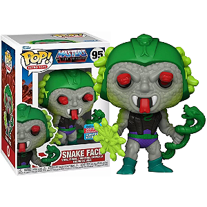 Funko Pop! Television Mestres Do Universo Snake Face 95 Exclusivo