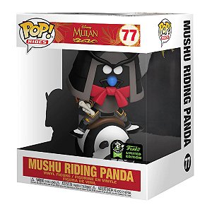 Funko Pop! Rides Disney Mulan Mushu Riding Panda 77 Exclusivo
