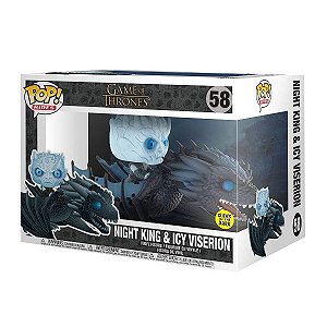 Funko Pop! Television Game Of Thrones Night King e Icy Viserion 58 Exclusivo Glow