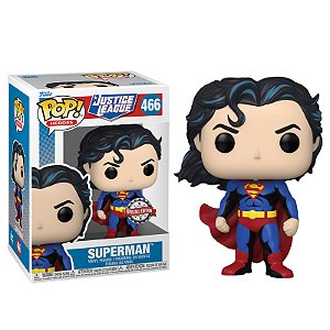 Funko Pop! Dc Comics Justice League Superman 466 Exclusivo