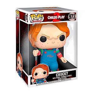 Funko Pop! Filme Terror Brinquedo Assassino Chucky 973 10 Polegadas