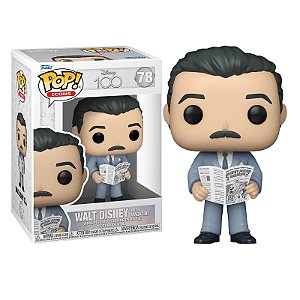 Funko Pop! Icons Walt Disney With Magazine 78