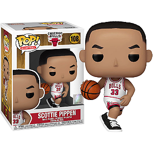 Funko Pop! Basketball Chicago Bulls Scottie Pippen 108 Exclusivo