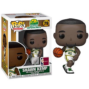 Funko Pop! Basketball Seattle Supersonics Shawn Kemp 79 Exclusivo