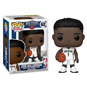 Funko Pop! Basketball New Orleans NBA Zion Williamson 62 Exclusivo