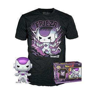 Funko Pop! Tees Animation Dragon Ball Z Frieza 4th Form 861 T-Shirt Exclusivo