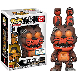 Funko Pop! Games Five Night's At Freddy's Jack-o-Bonnie 231 Exclusivo Glow