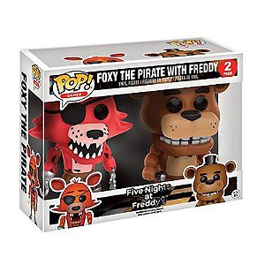 Funko Pop! Games Five Nights At Freddy's Foxy The Pirate With Freddy 2 Pack