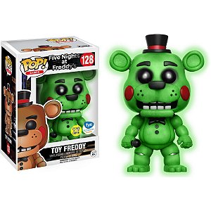 Funko Pop! Games Five Nights At Freddy's Toy Freddy 128 Exclusivo Glow
