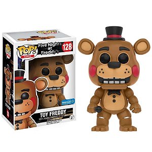Funko Pop! Games Five Nights At Freddy's Toy Freddy 128 Exclusivo