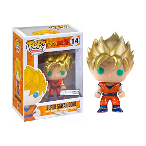 Funko Pop! Animation Dragon Ball Z Super Saiyan Goku 14 Exclusivo Metallic