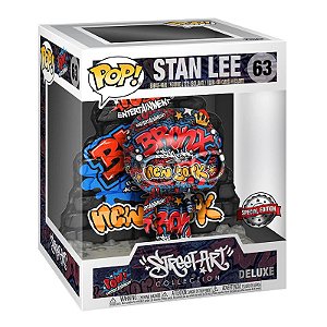 Funko Pop! Deluxe Marvel Street Art Stan Lee 63 Exclusivo