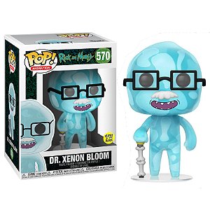 Funko Pop! Animation Rick And Morty Dr. Xenon Bloom 570 Exclusivo Glow