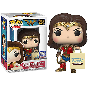 Funko Pop! Dc Comics Mulher Maravilha Wonder Woman With Hollywood Bag 298 Exclusivo