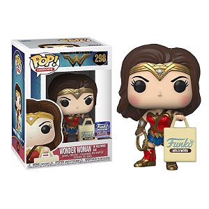 Funko Pop! Heroes DC Wonder Woman With Hollywood Bag 298 Exclusivo