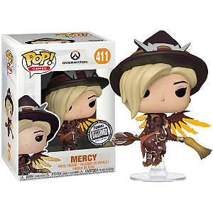 Funko Pop! Games Overwatch Mercy 411 Exclusivo