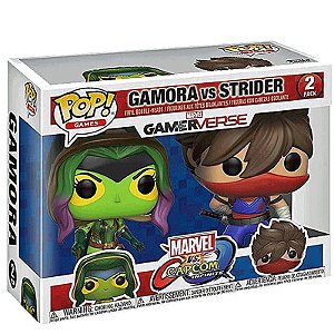 (未使用･未開封品)Marvelvcapcom 2pk - Gamora Vs Strider Amazon.com: Funko 22785 Pop Vinyl, Multi : Toys & Games