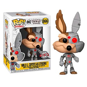 Funko Pop! Animation Looney Tunes Wile E. Coyote As Cyborg 866 Exclusivo