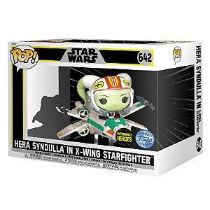 Funko Pop! Television Star Wars Hera Syndulla in X-Wing Starfighter 642 Exclusivo